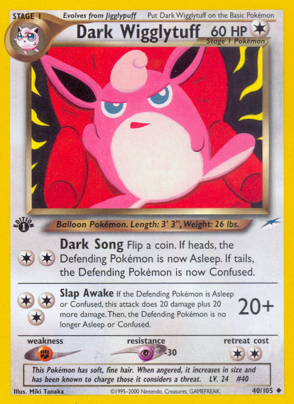 Dark Wigglytuff [NEO4-40]