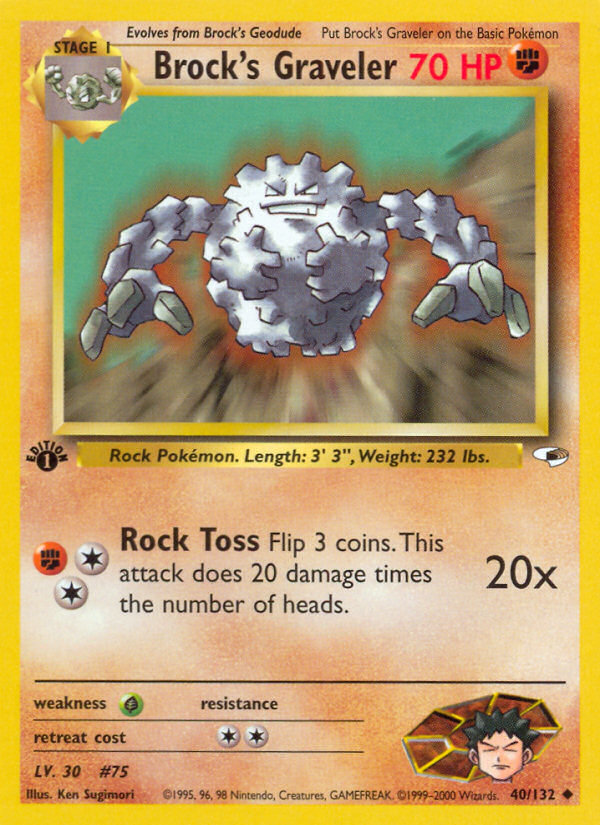 Brock's Graveler [GYM1-40]