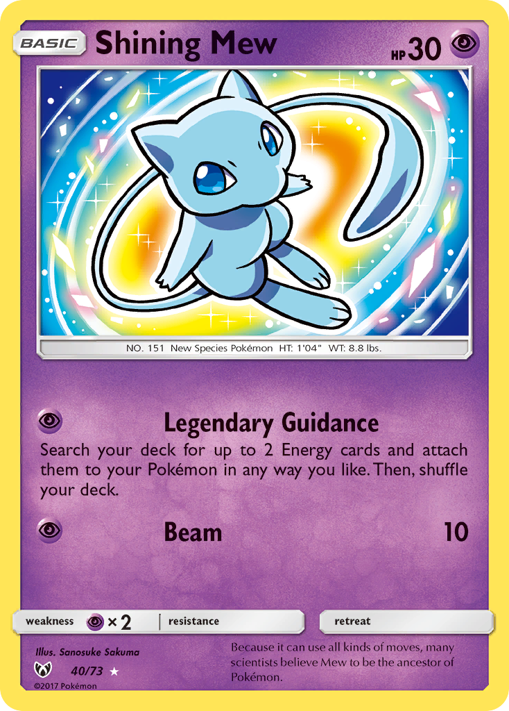 Shining Mew [SM35-40]