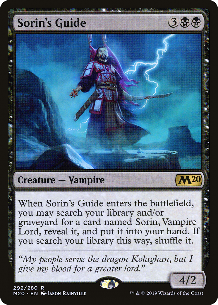 Sorin's Guide [M20-292]