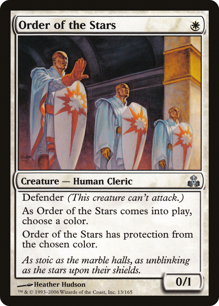 Ordre des étoiles [GPT-13]