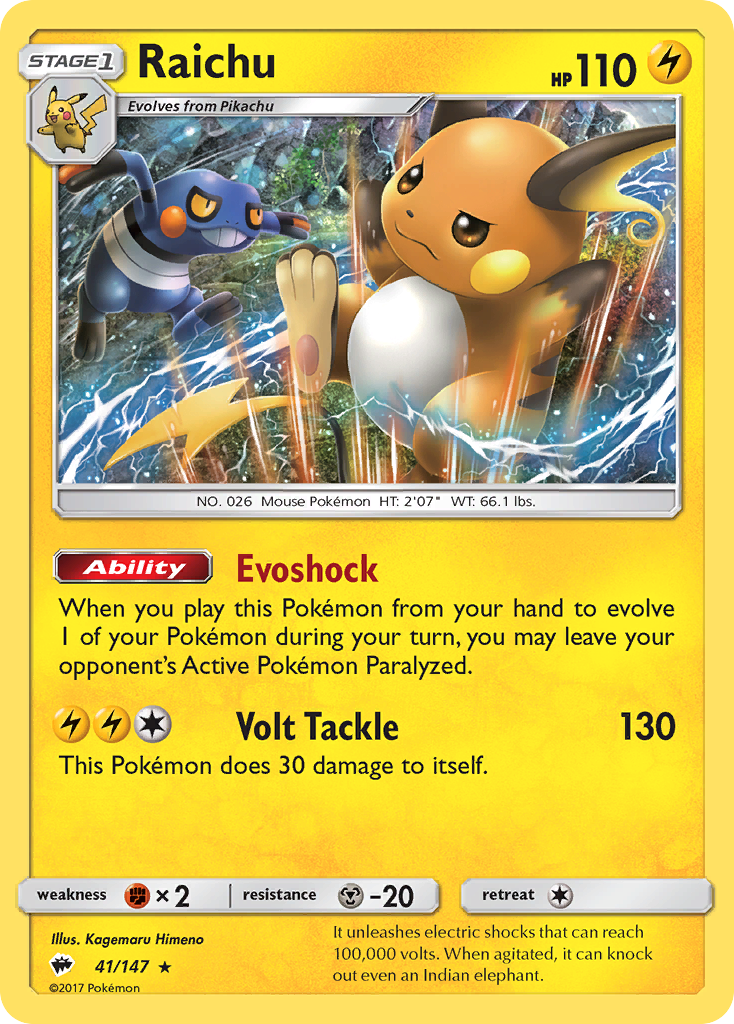 Raichu [SM3-41]