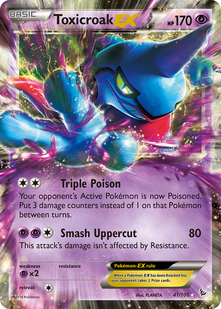 Toxicroak-EX [XY2-41]