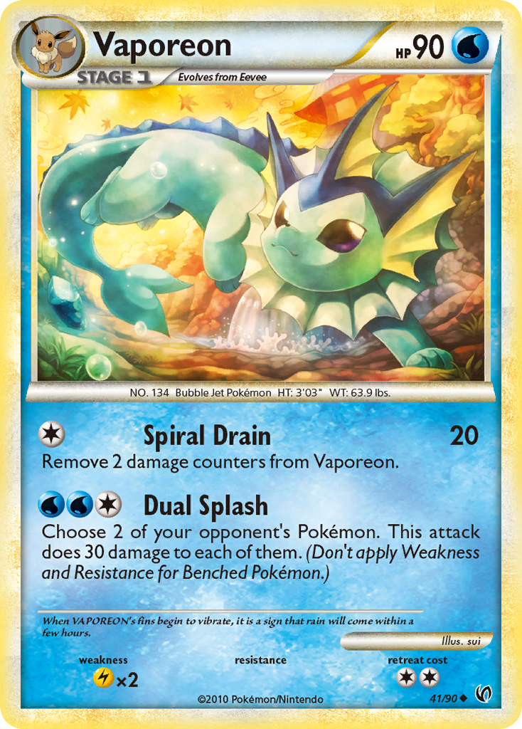 Vaporeon [HGSS3-41]