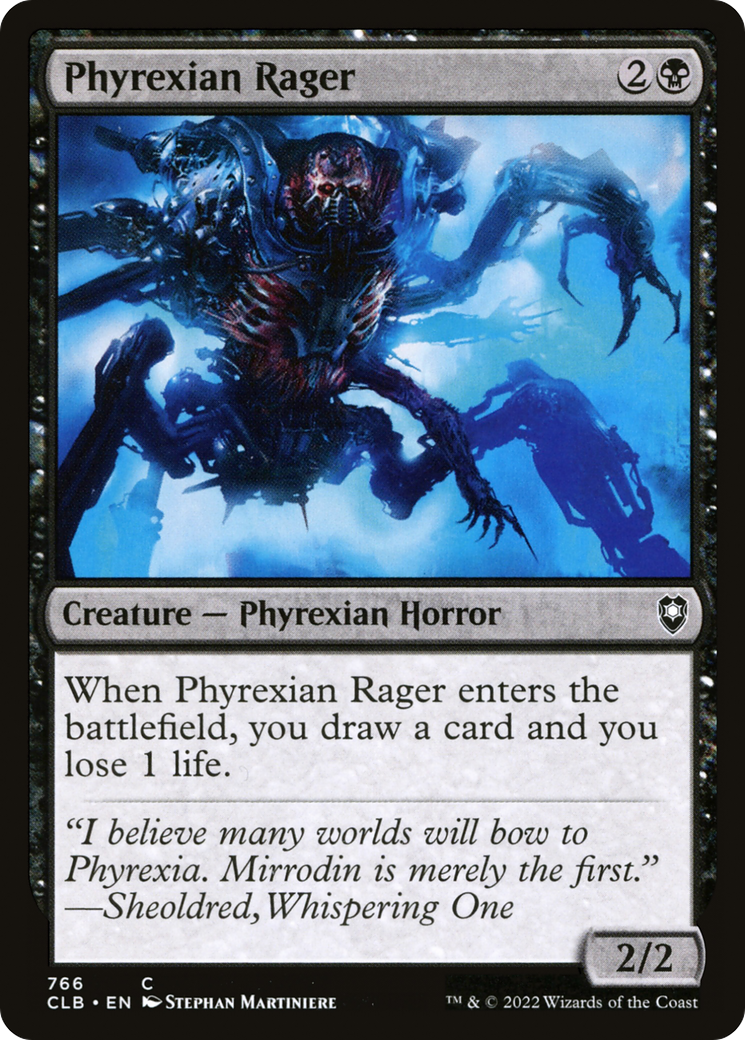 Phyrexian Rager [CLB-766]