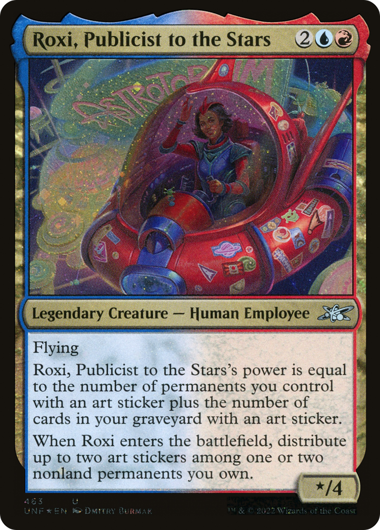 Roxi, Publicist to the Stars - Galaxy Foil [UNF-463]