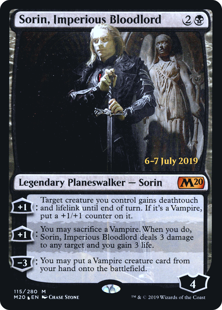 Sorin, Imperious Bloodlord - Prerelease Promo [PM20-115s]