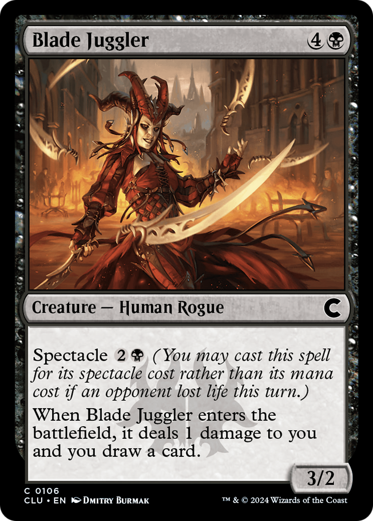 Blade Juggler [CLU-106]