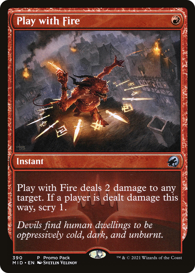 Play with Fire - Promo Pack [MID-390]