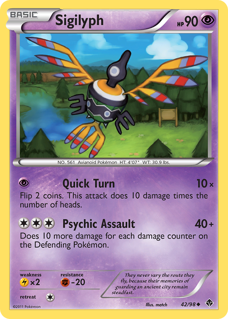 Sigilyph [BW2-42]