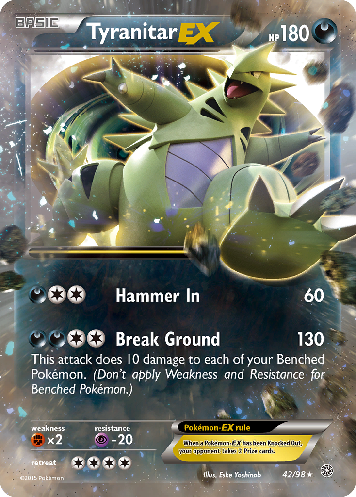 Tyranitar-EX [XY7-42]