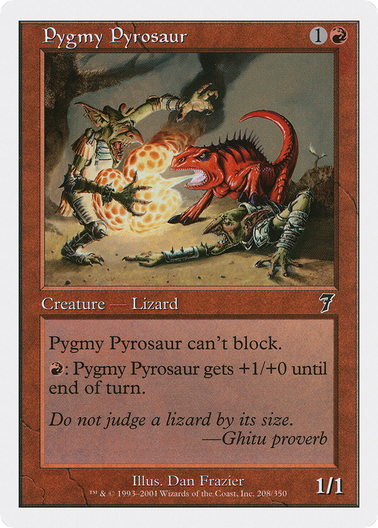 Pygmy Pyrosaur [7ED-208]