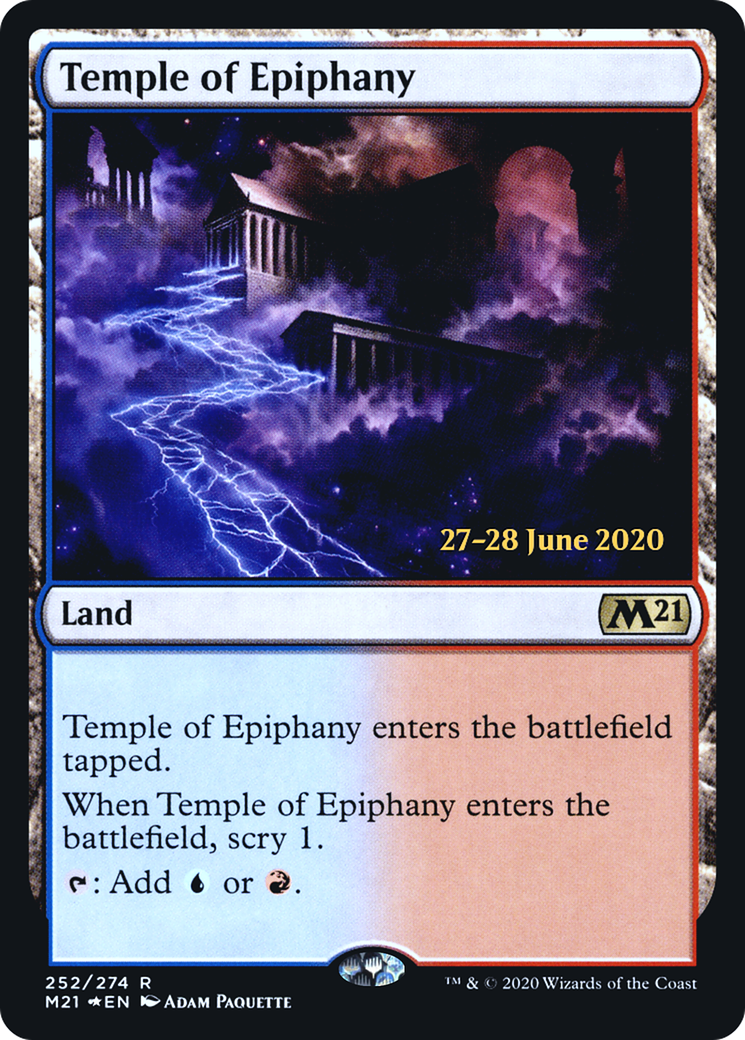 Temple of Epiphany - Prerelease Promo [PM21-252s]