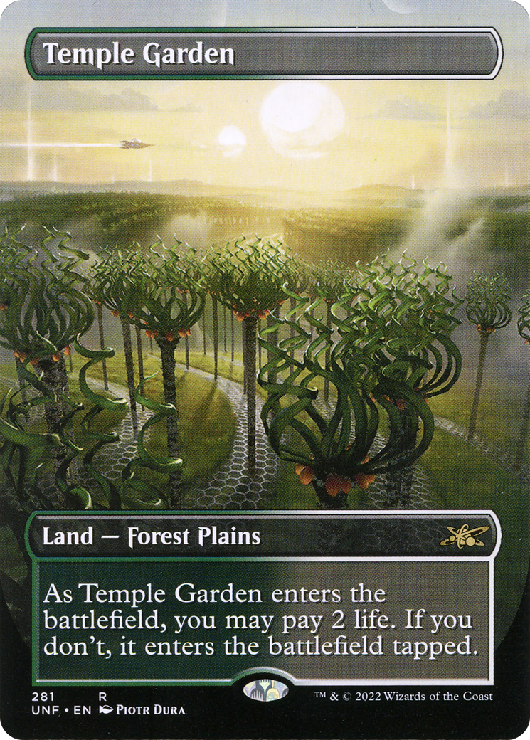 Temple Garden - Borderless - Full Art [UNF-281]