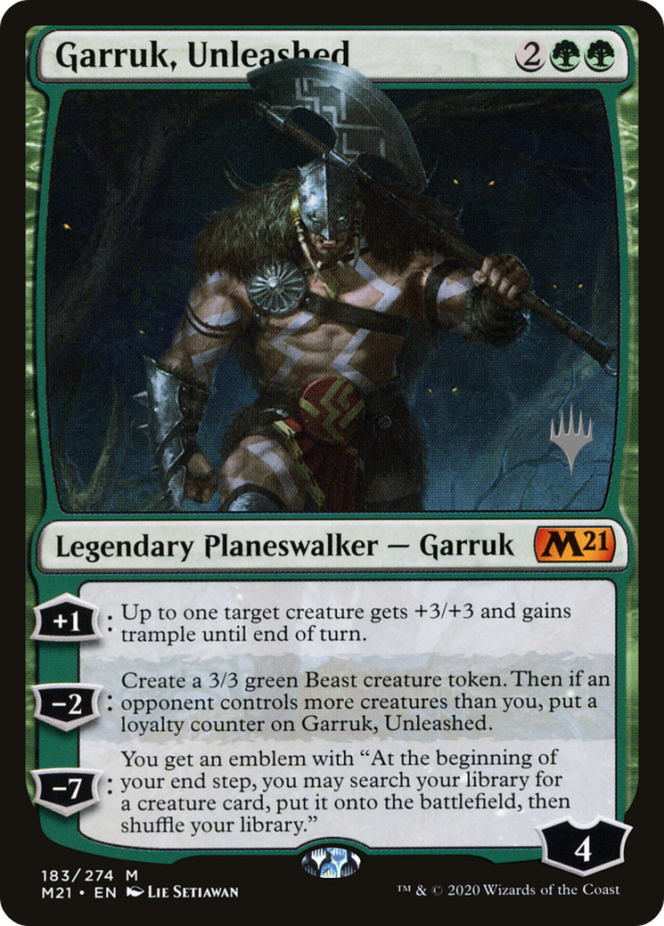 Garruk, Unleashed - Promo Pack [PM21-183p]