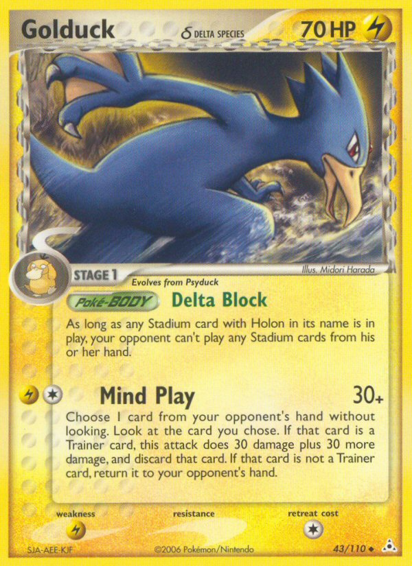 Golduck δ [EX13-43]