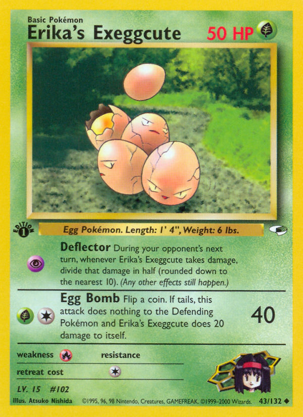 Erika's Exeggcute [GYM1-43]