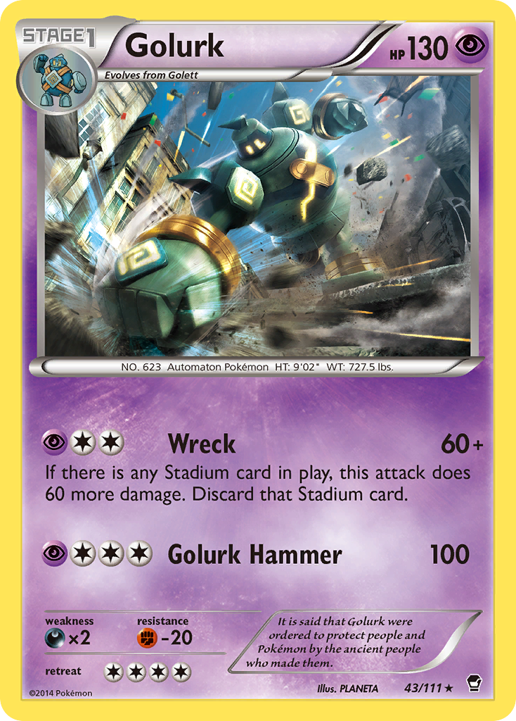 Golurk [XY3-43]