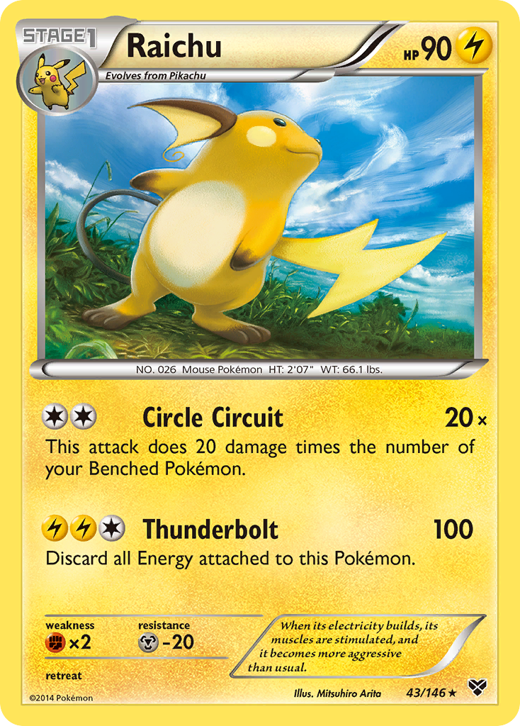 Raichu [XY1-43]