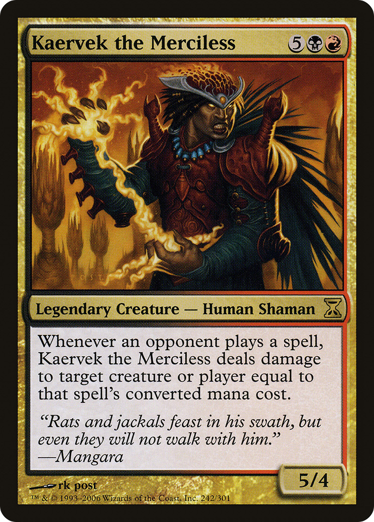 Kaervek the Merciless [TSP-242]