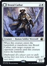 Brutal Cathar // Moonrage Brute - Prerelease Promo [PMID-7s]