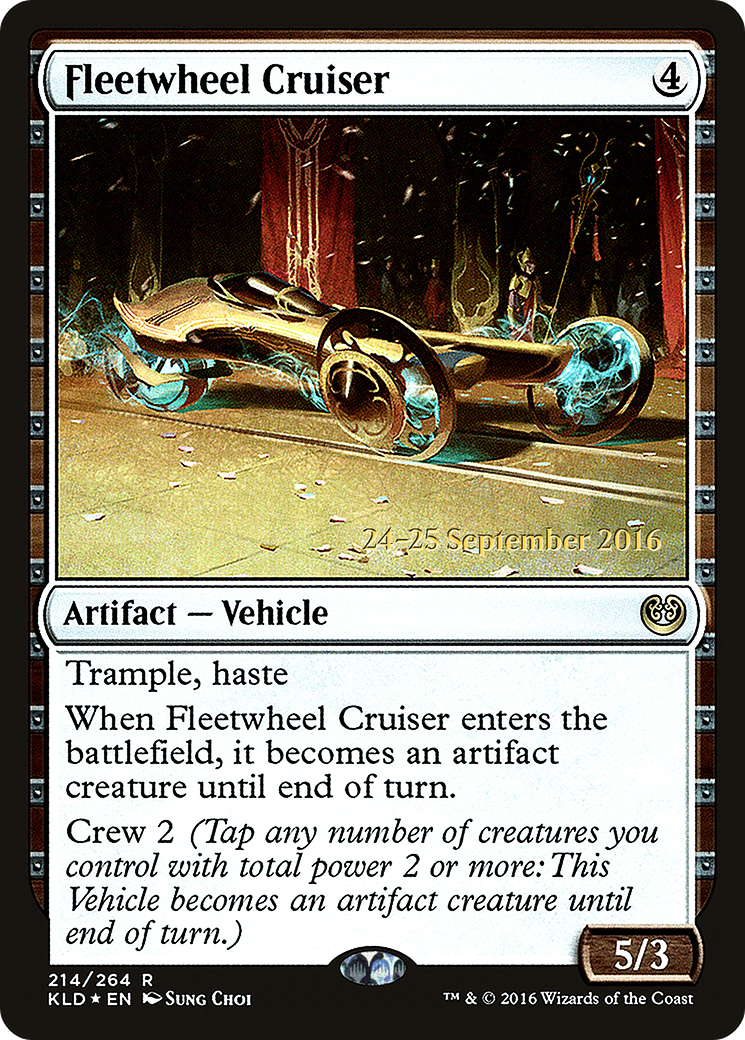 Fleetwheel Cruiser - Prerelease Promo [PKLD-214s]