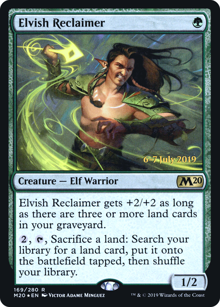 Elvish Reclaimer - Prerelease Promo [PM20-169s]