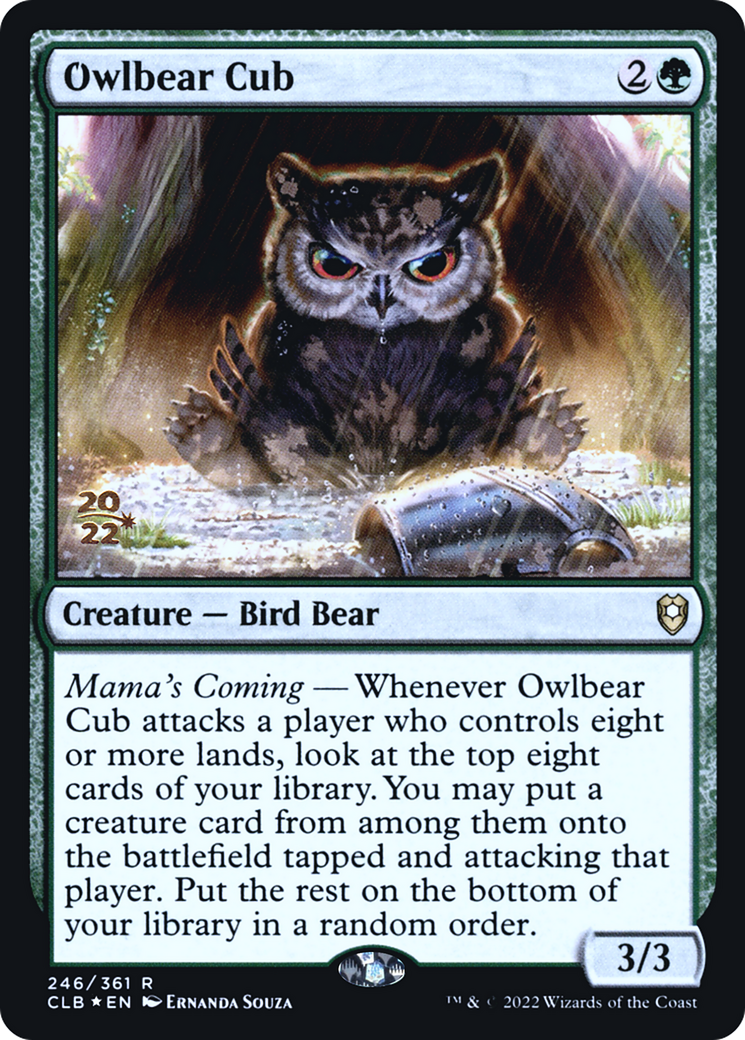 Owlbear Cub - Prerelease Promo [PCLB-246s]