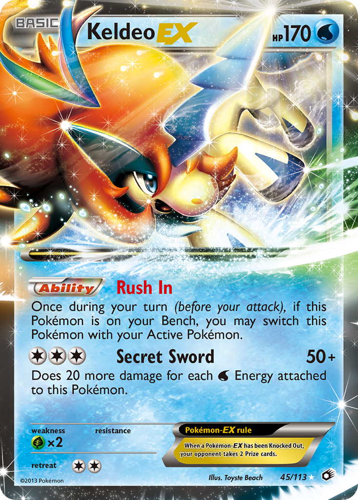 Keldeo-EX [BW11-45]