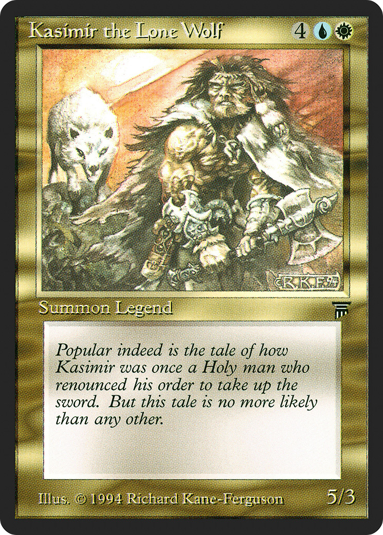 Kasimir the Lone Wolf [LEG-237]