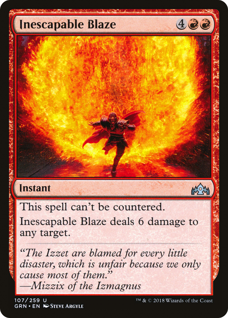 Inescapable Blaze [GRN-107]