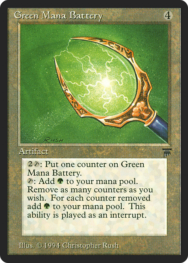 Green Mana Battery [LEG-279]