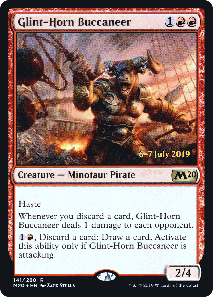 Glint-Horn Buccaneer - Prerelease Promo [PM20-141s]