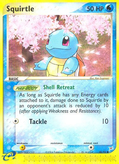 Squirtle [EX4-46]