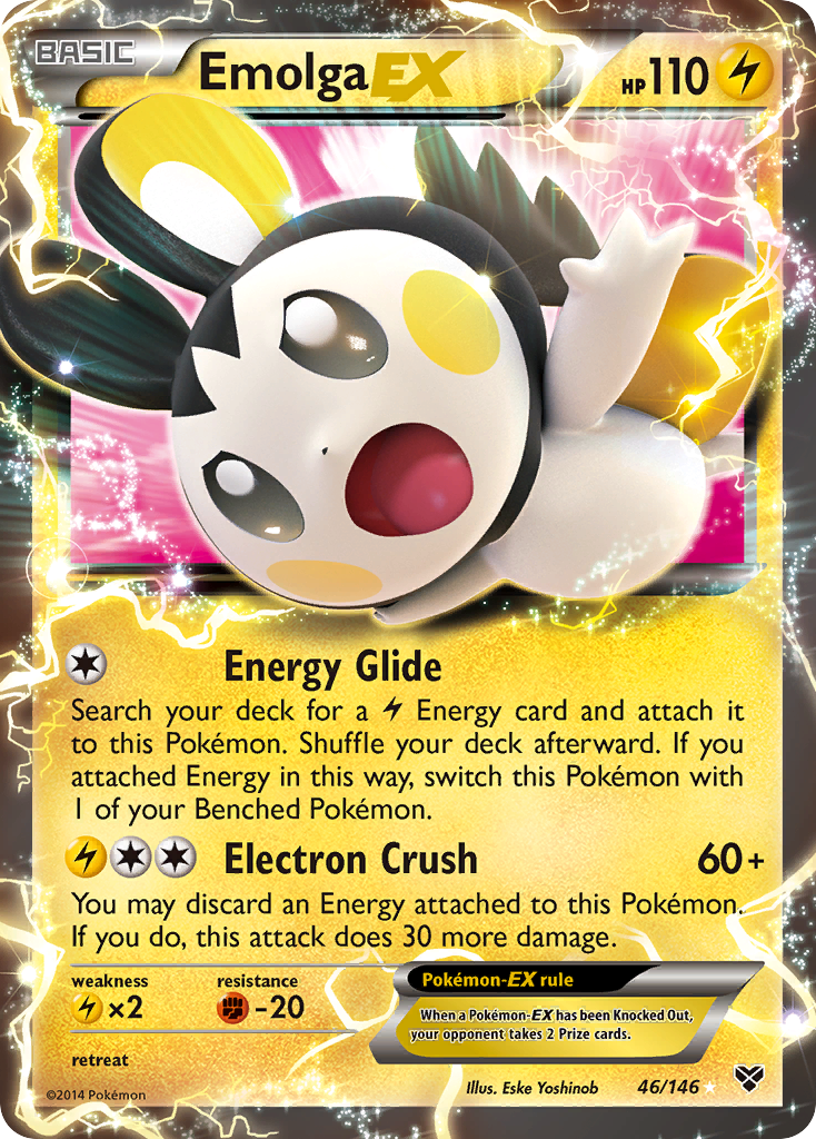 Emolga-EX [XY1-46]