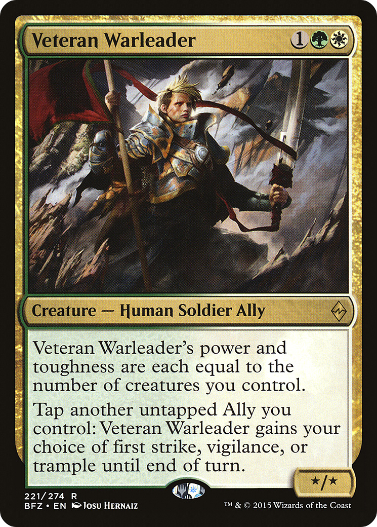 Veteran Warleader [BFZ-221]