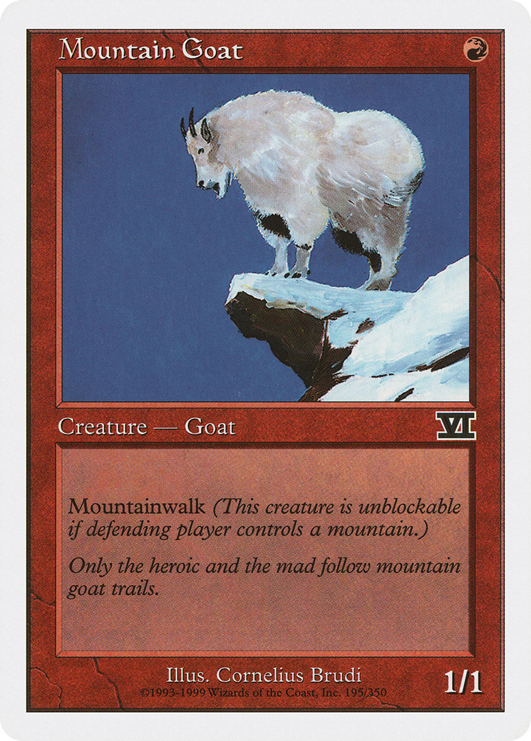 Mountain Goat [6ED-195]