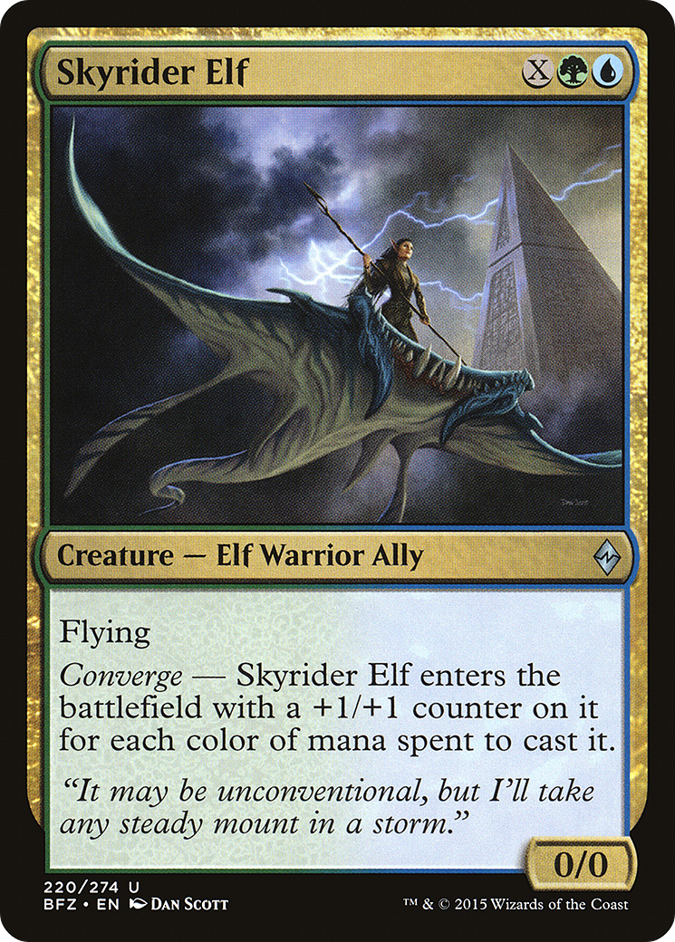 Skyrider Elf [BFZ-220]