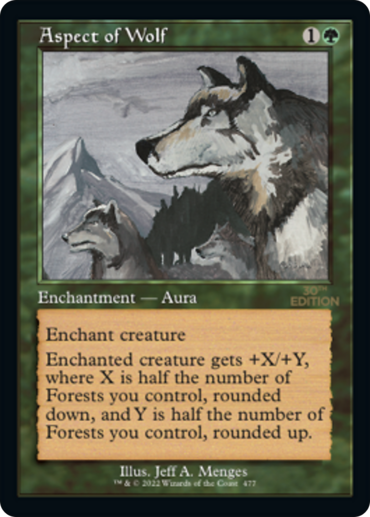 Aspect of Wolf [30A-477]