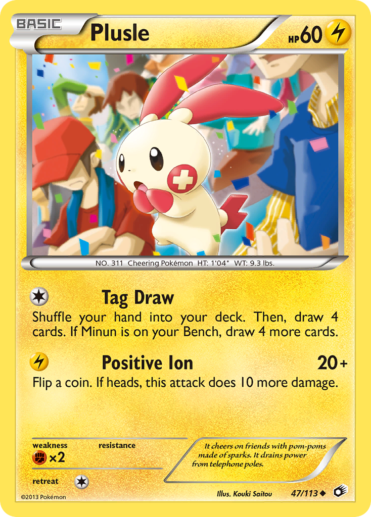 Plusle [BW11-47]