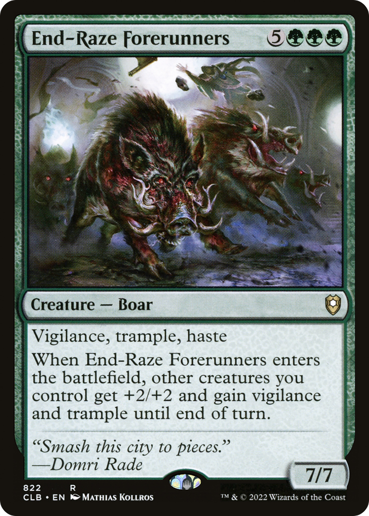 End-Raze Forerunners [CLB-822]