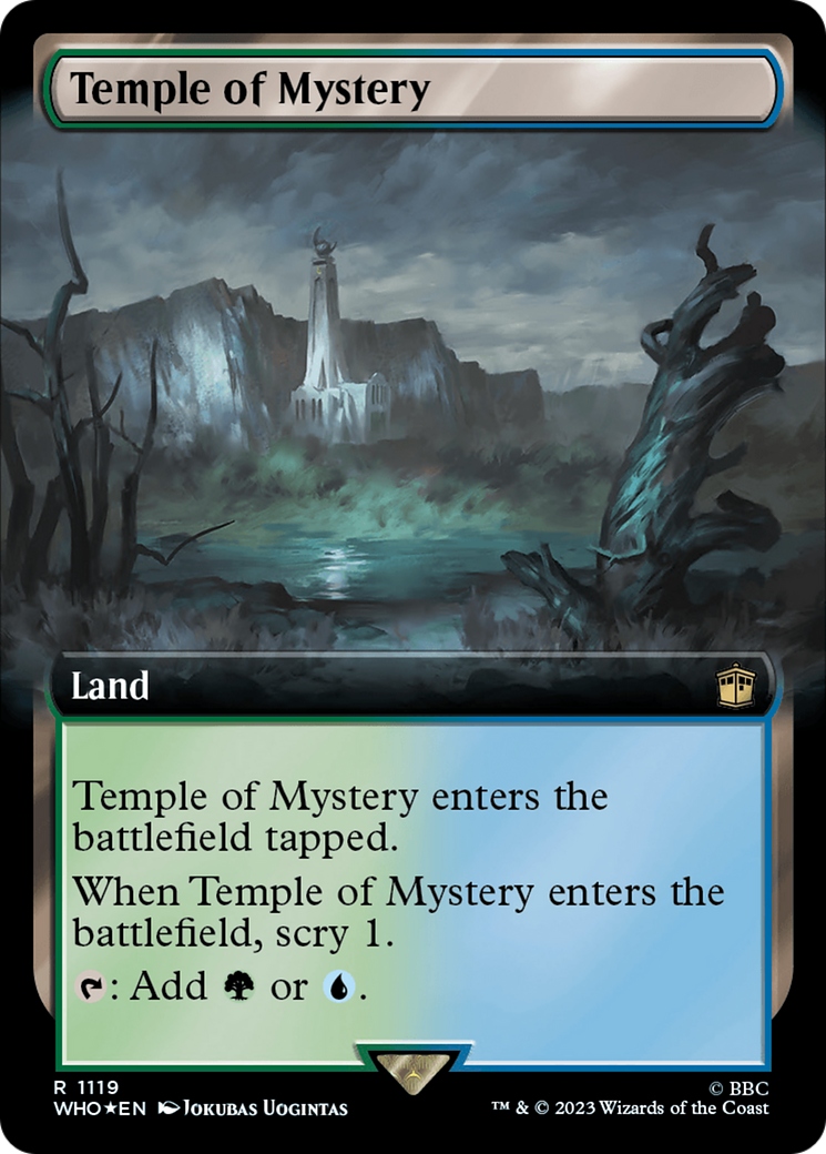 Temple of Mystery - Extended Art - Surge Foil [WHO-1119]