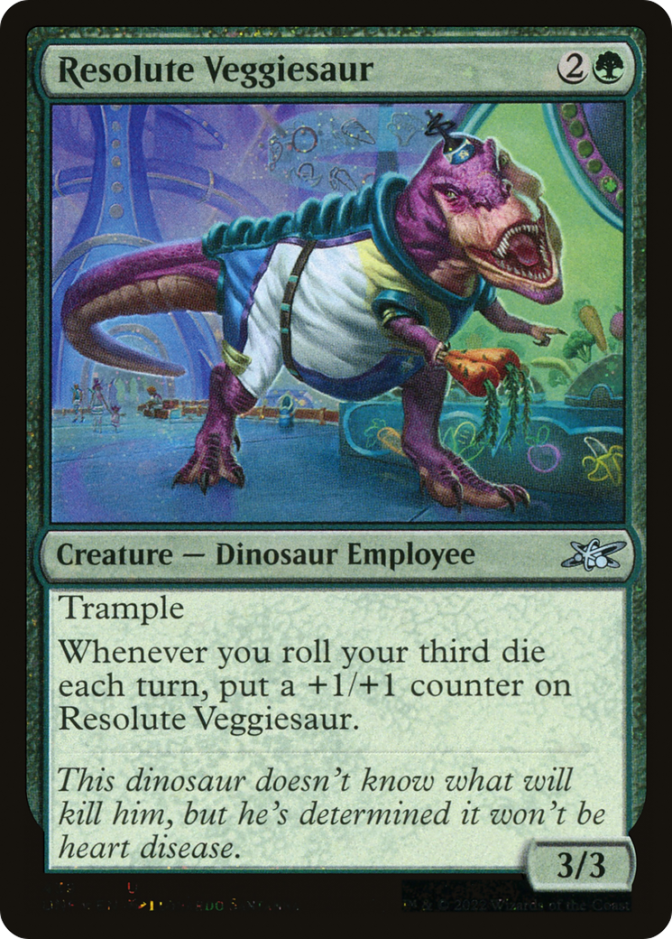 Resolute Veggiesaur - Galaxy Foil [UNF-439]