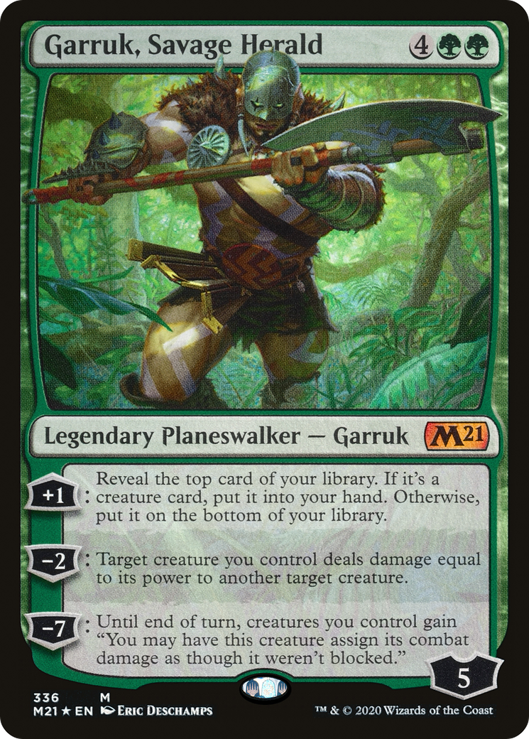 Garruk, Savage Herald [M21-336]