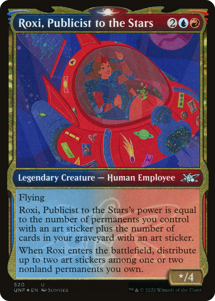 Roxi, Publicist to the Stars - Showcase - Galaxy Foil [UNF-520]