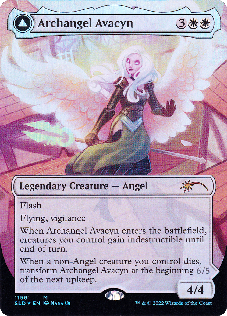 Archangel Avacyn // Avacyn, the Purifier - Borderless [SLD-1156]