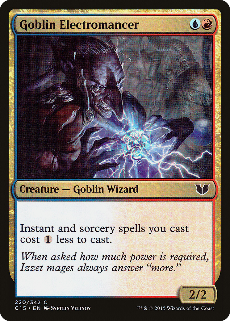 Goblin Electromancer [C15-220]