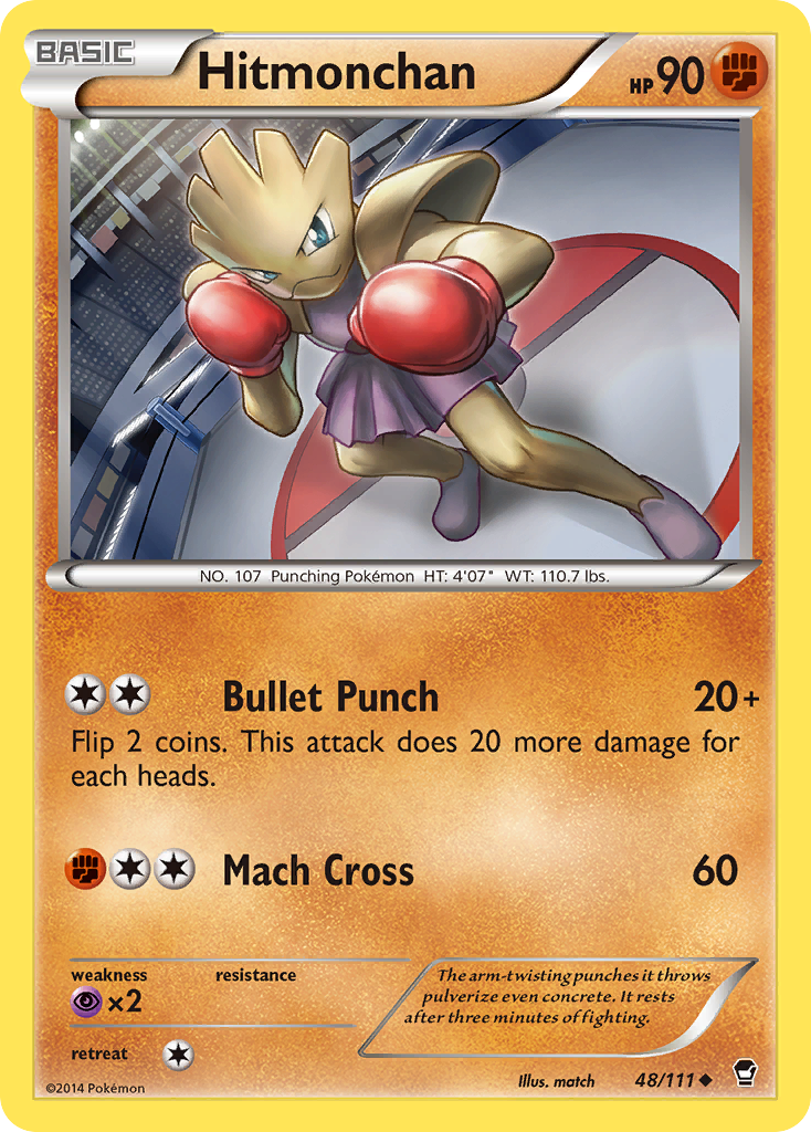 Hitmonchan [XY3-48]