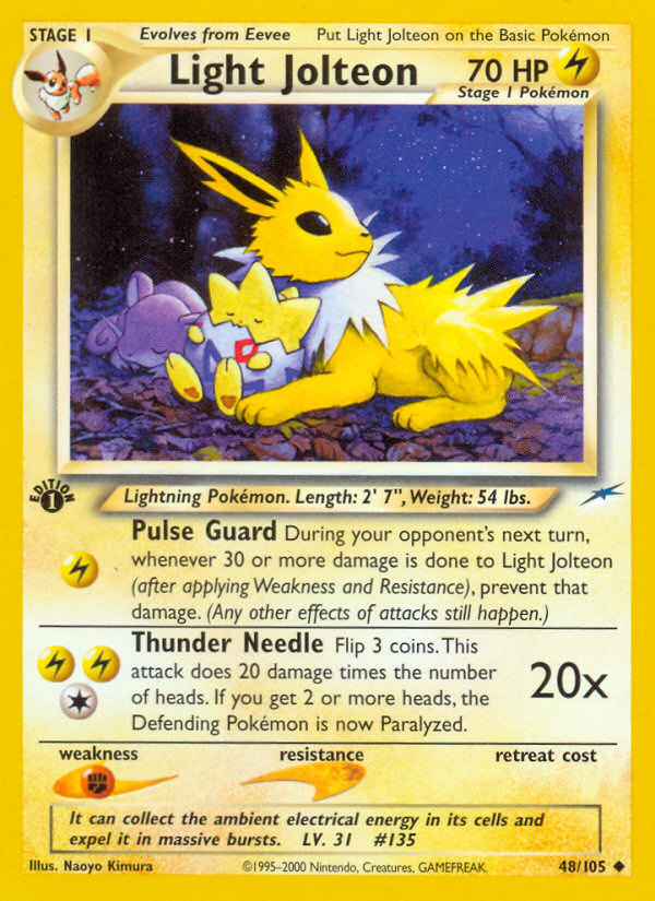 Light Jolteon [NEO4-48]