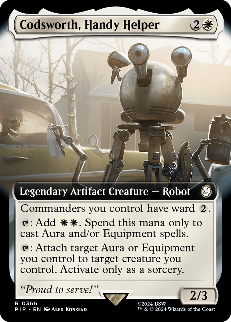 Codsworth, Handy Helper - Extended Art [PIP-366]